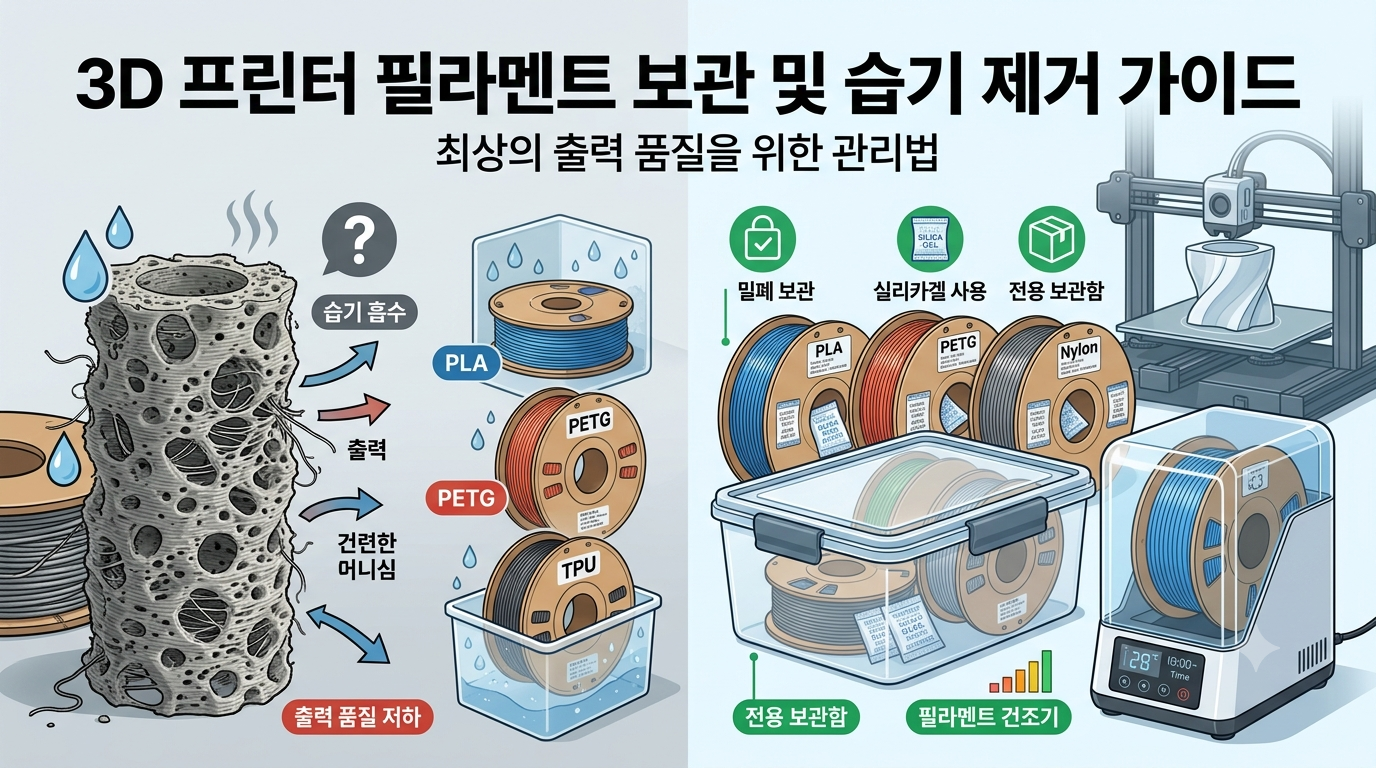 필라멘트 보관법